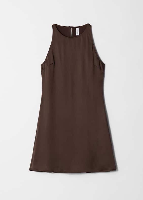 Satin Mini Dress
