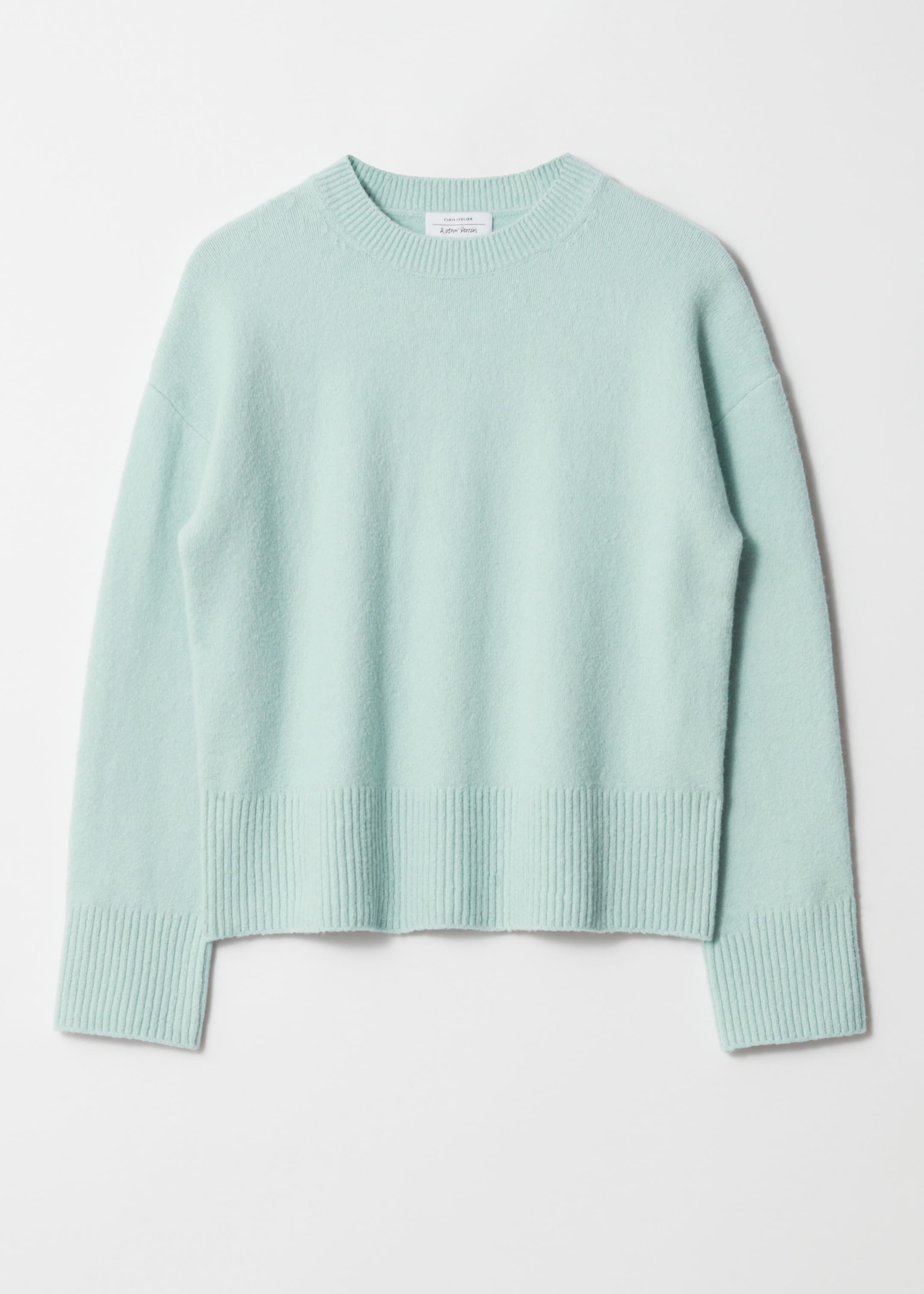 Relaxed Knit Jumper - Navy - Still Life