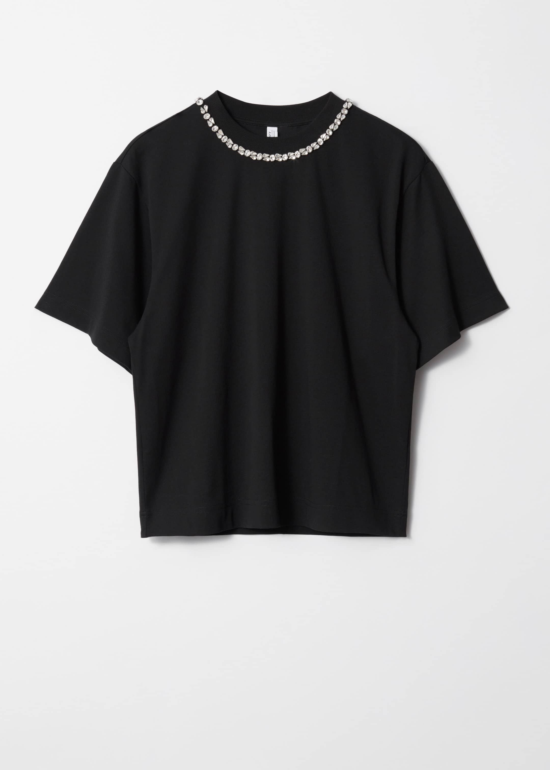 Embellished T-Shirt - Black - Still Life