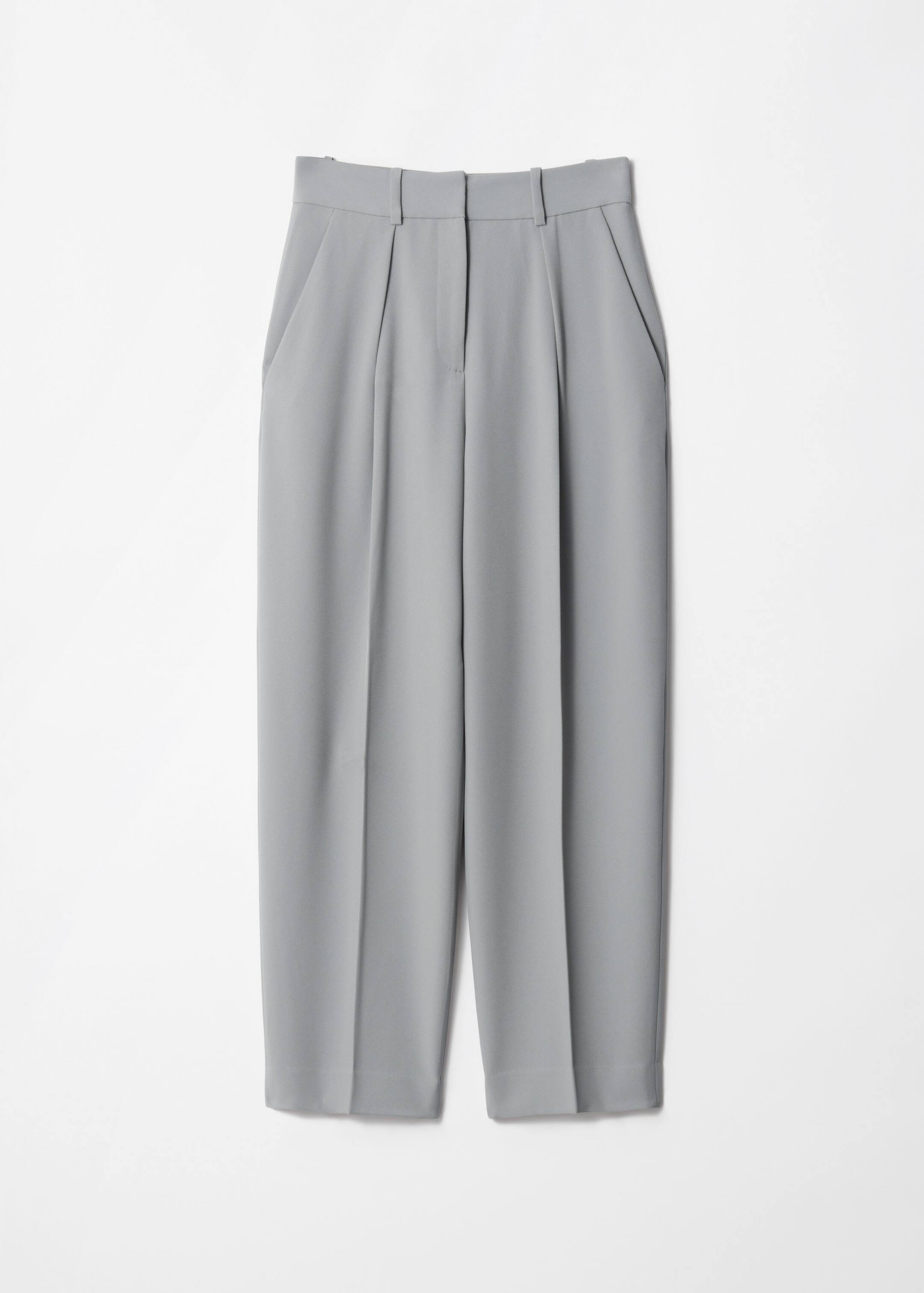 Tailored Tapered Trousers - Beige - Still Life