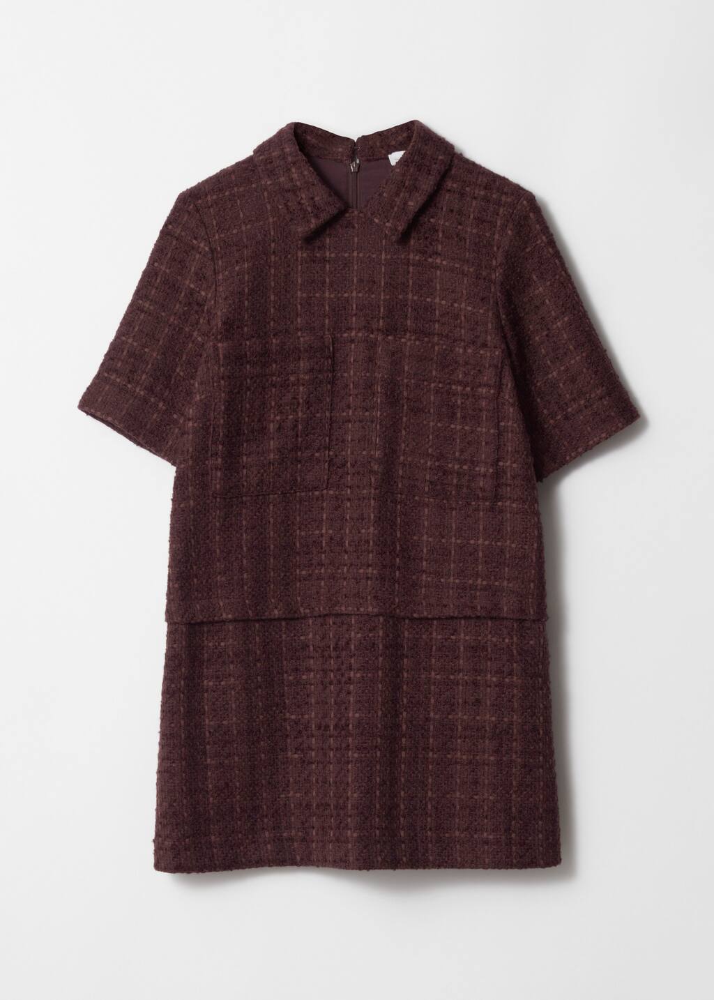 Leopold Tweed Dress brown Sサイズ Leopold Tweed Dress – THE TOÉ