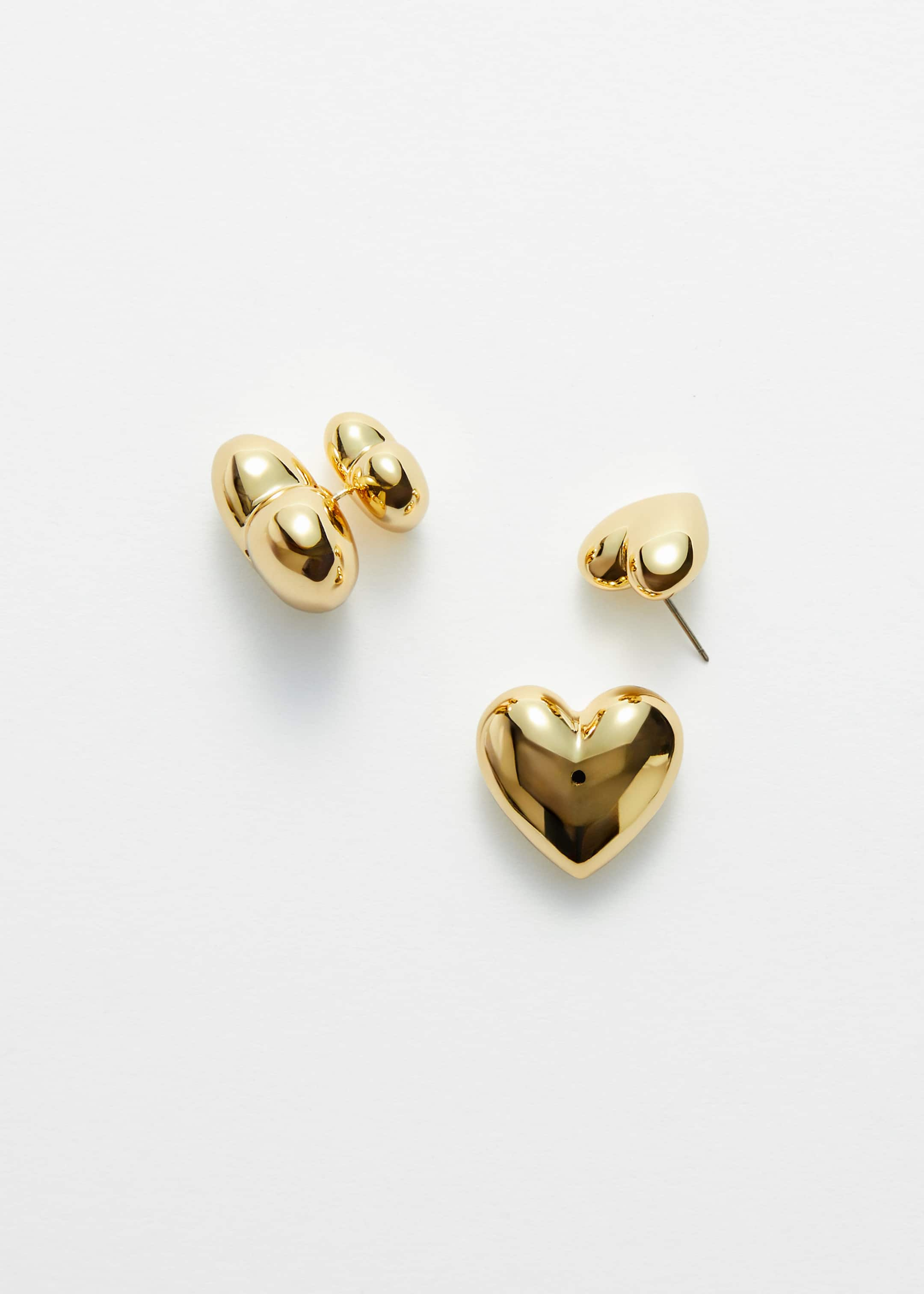 Image of Boucles d'oreilles en forme de cœur