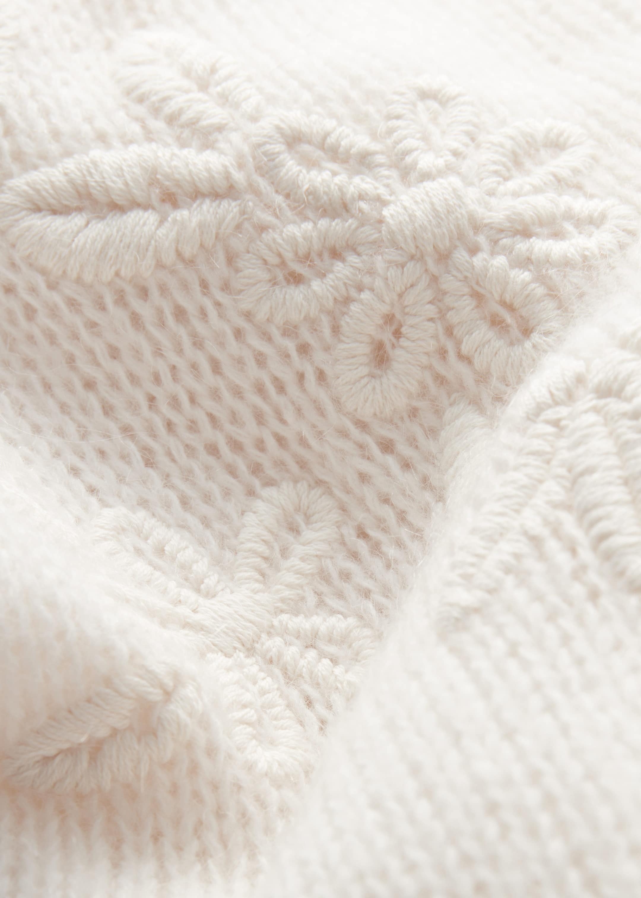 Embroidered Mohair-Blend Sweater - {{variantName}} - Descriptive Detail