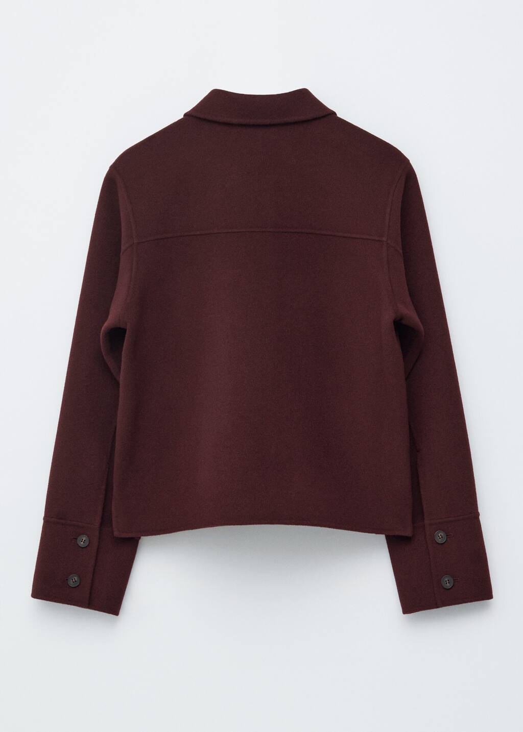 Collared Wool Jacket - Beige - & Other Stories Collared Wool Jacket - Beige - & Other Stories