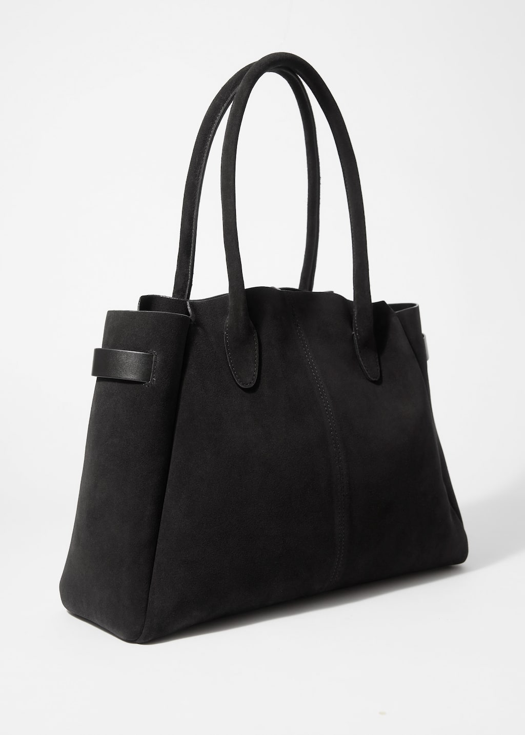 ★ANOETIC★ SUEDE TOTE BAG WITH CARDCASE_BLACK Coffee Break: Studio Market Tote - Corporette.com
