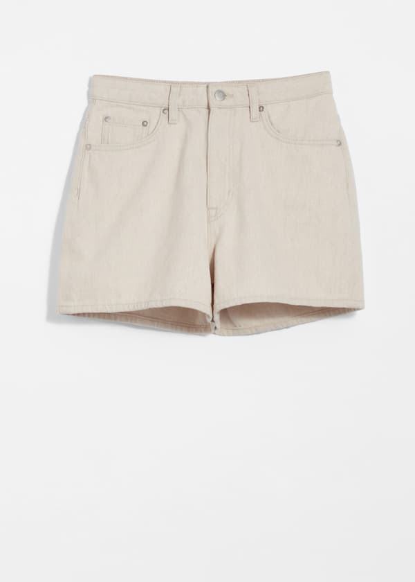 5-Pocket Denim Shorts