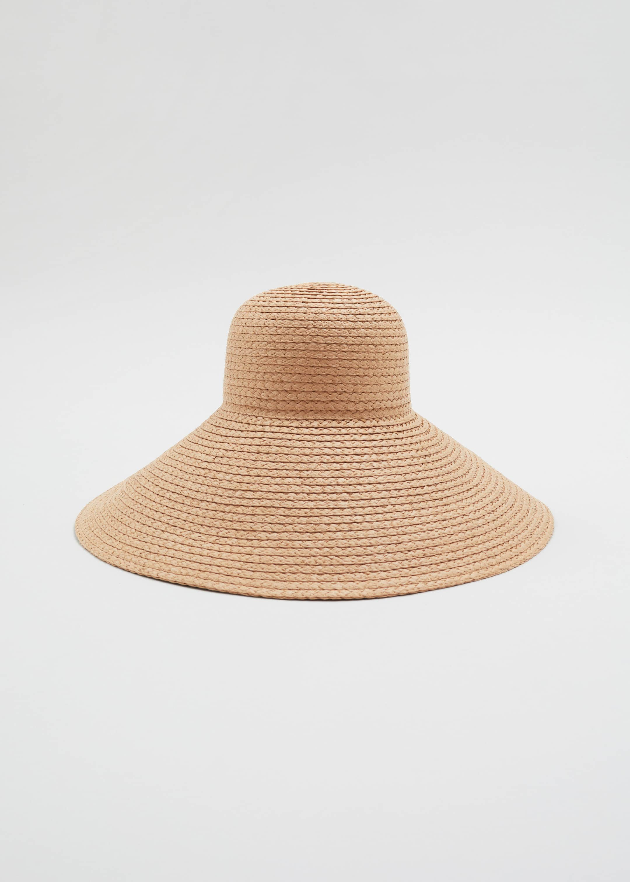 Wide Brim Straw Hat - Ecru - Still Life