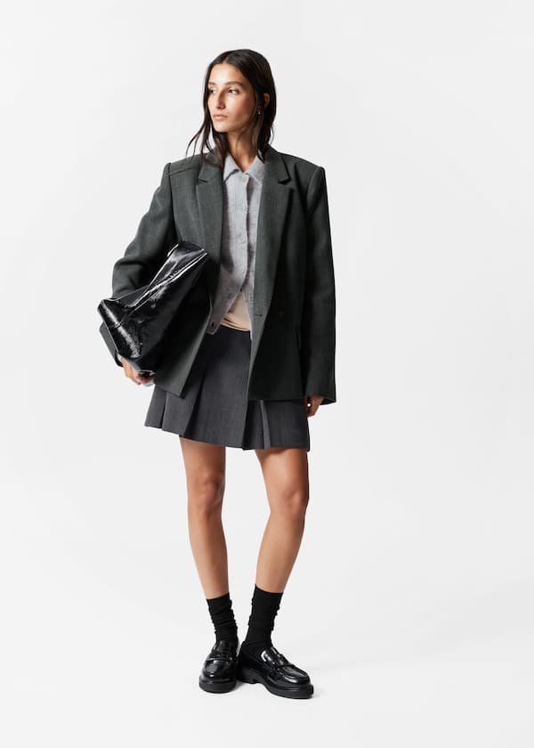 Collared Knit Cardigan