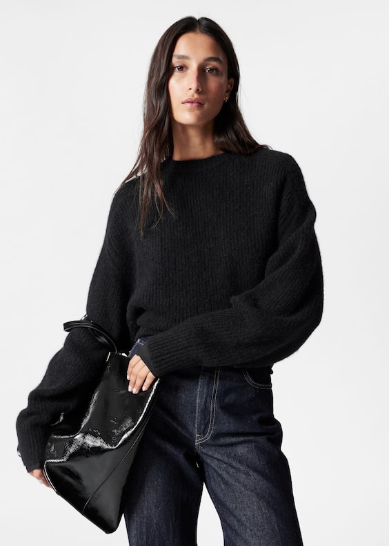 Rib-Knit Jumper