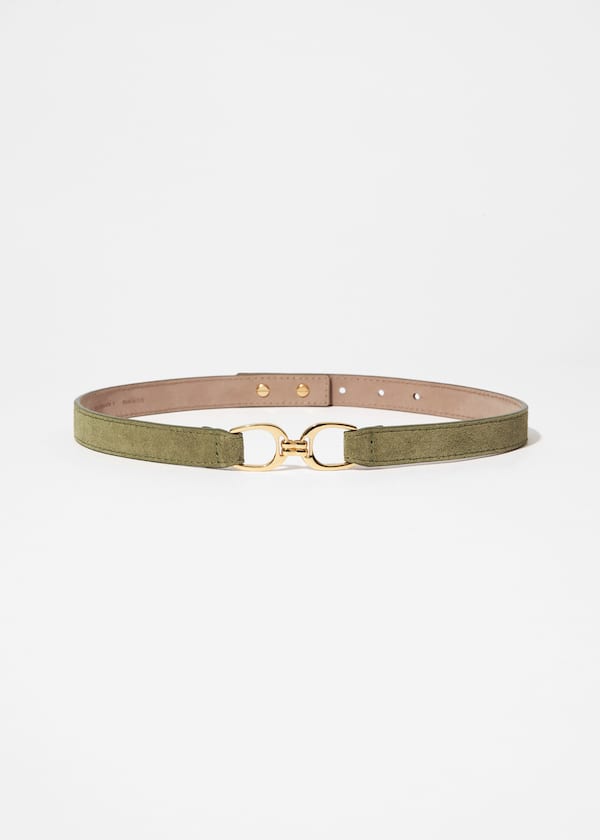 Mid-Waist Leather Belt