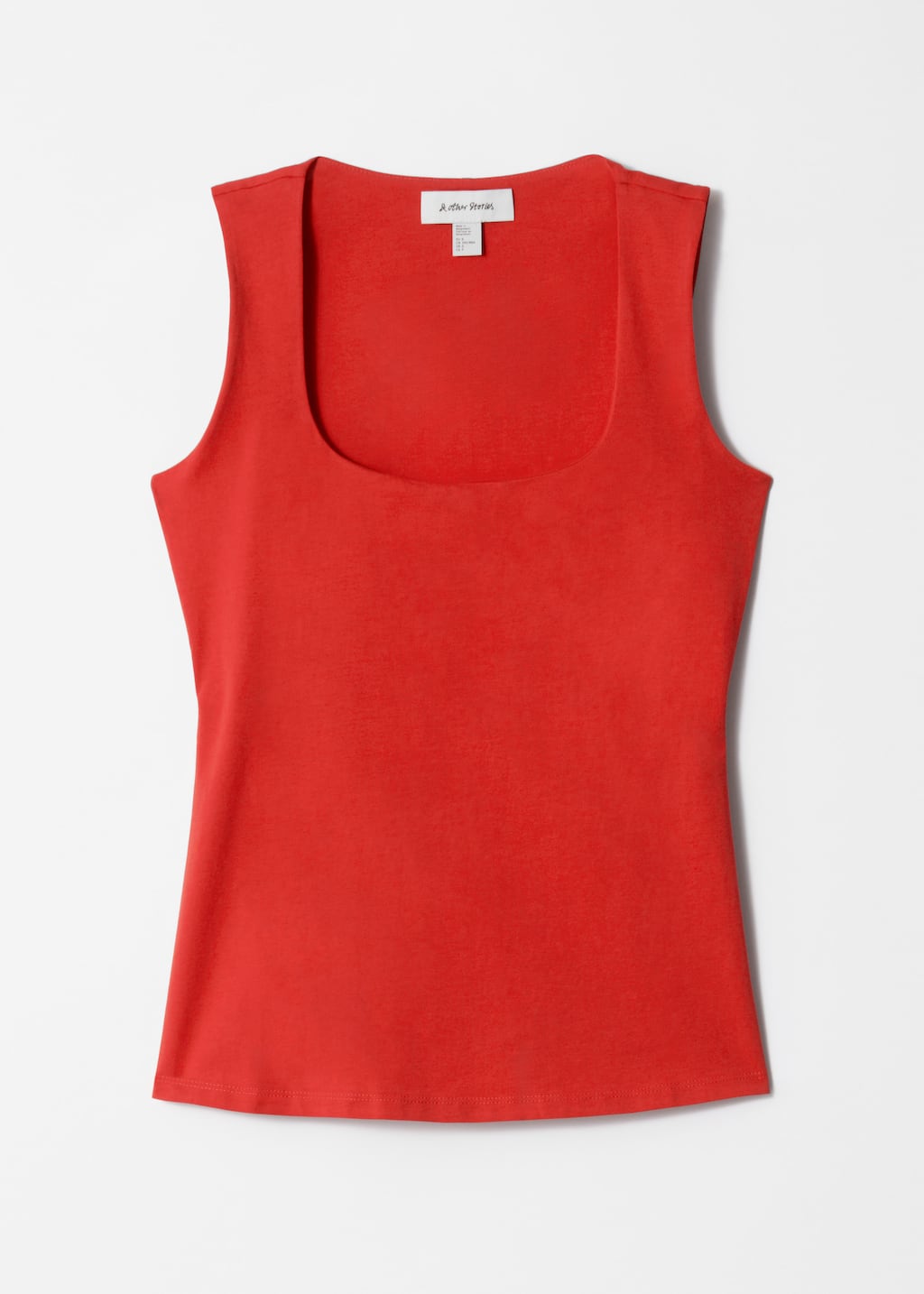トップス THE RED THREAD S stamp bare tops Square-Neck Tank Top - Red - Tanktops & Camisoles - & Other