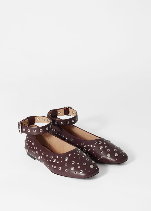 Embellished Ballet Flats
