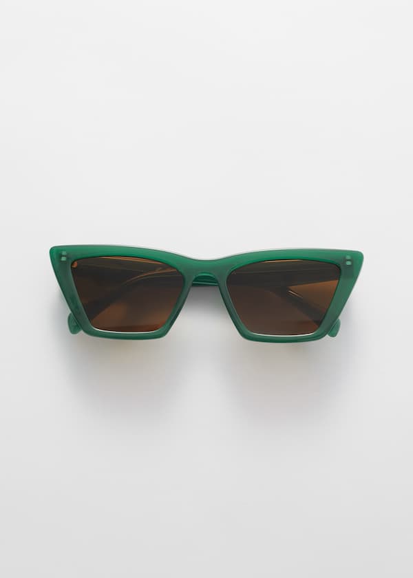 Angular Cat Eye Sunglasses