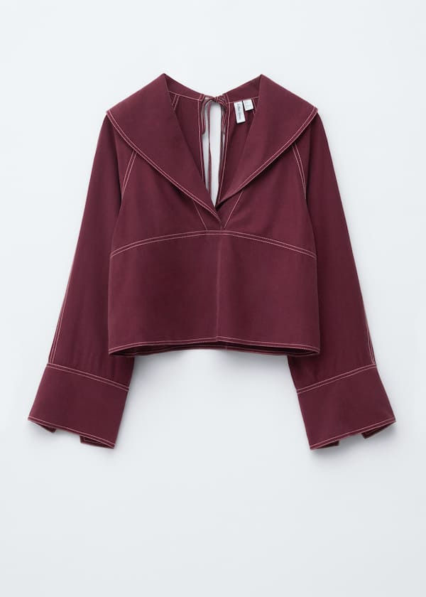 Sailor Collar Blouse