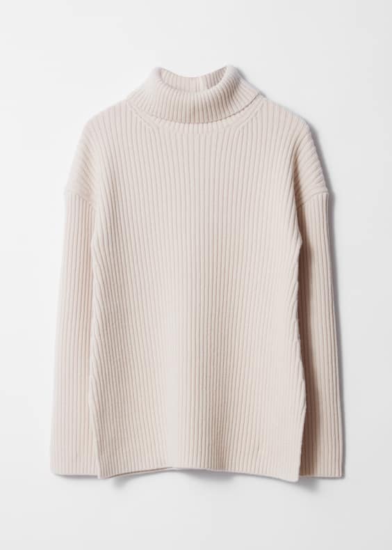 Turtleneck Wool-Knit Jumper