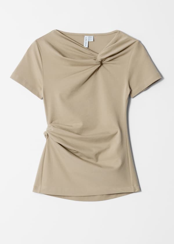 Twist-Detail T-shirt