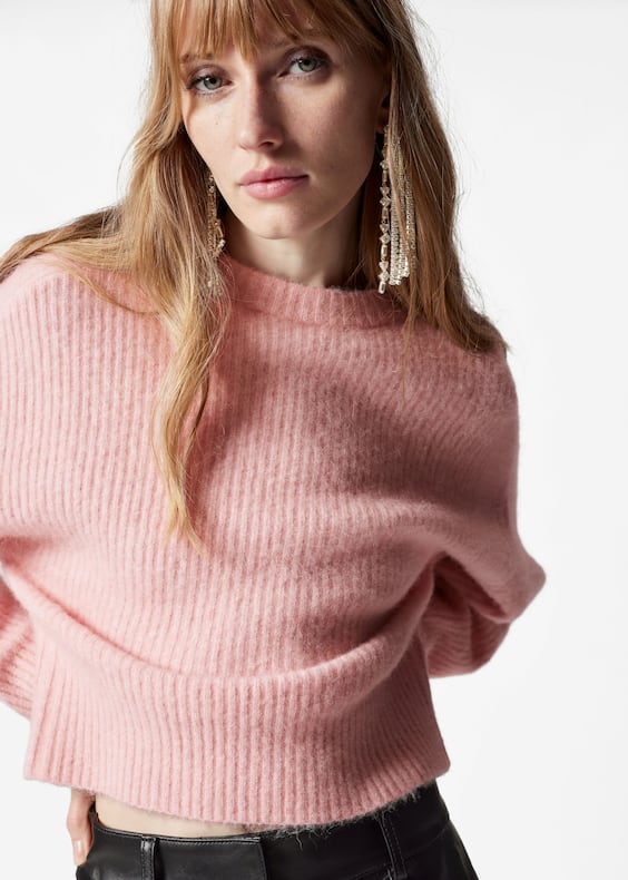 Rib-Knit Jumper