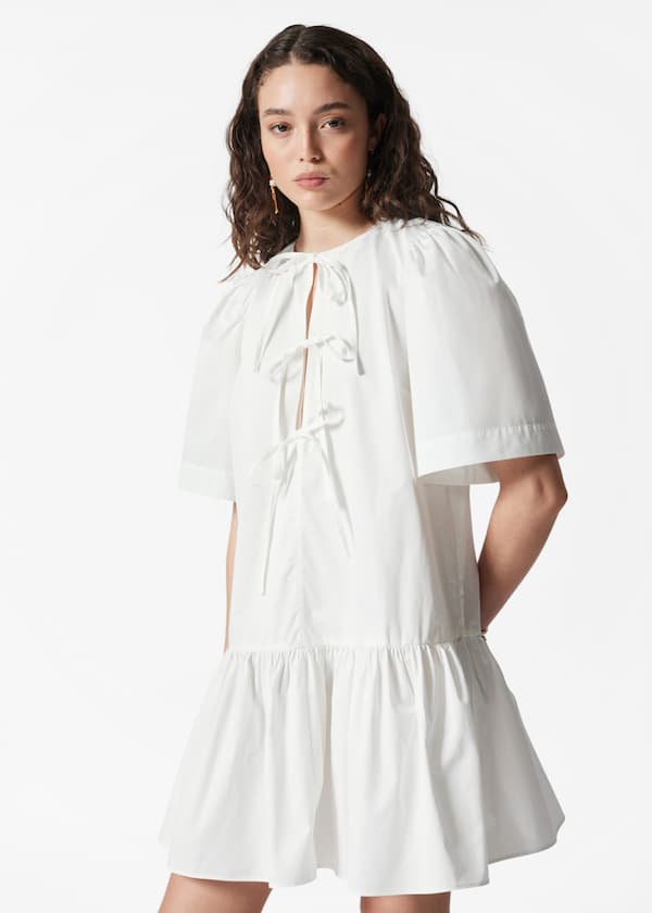 Peplum Mini Dress