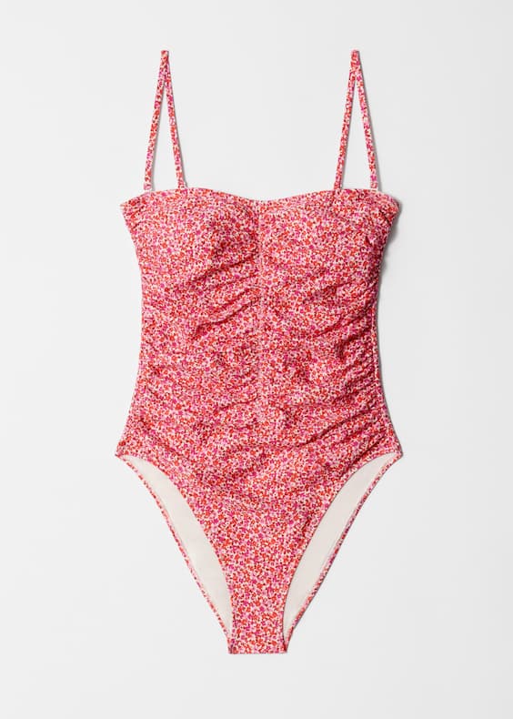 Draped Swimsuit