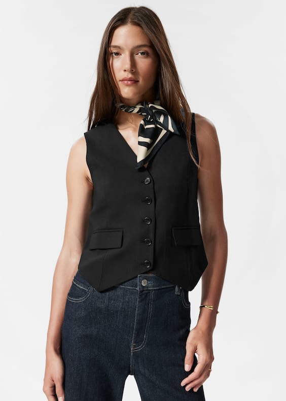 Tailored Wool Waistcoat