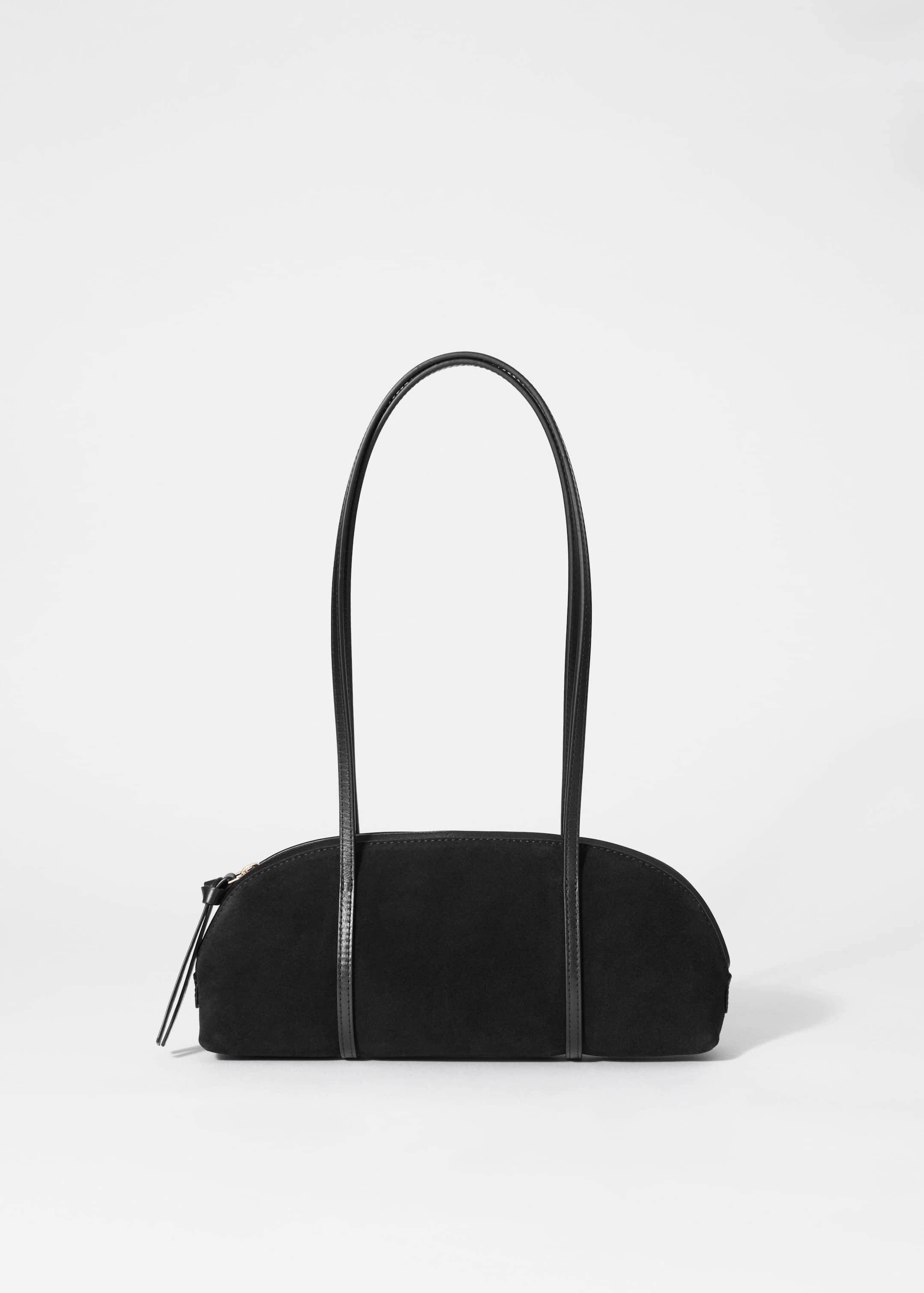 Leather Bowling Bag - Burgundy - & Other Stories