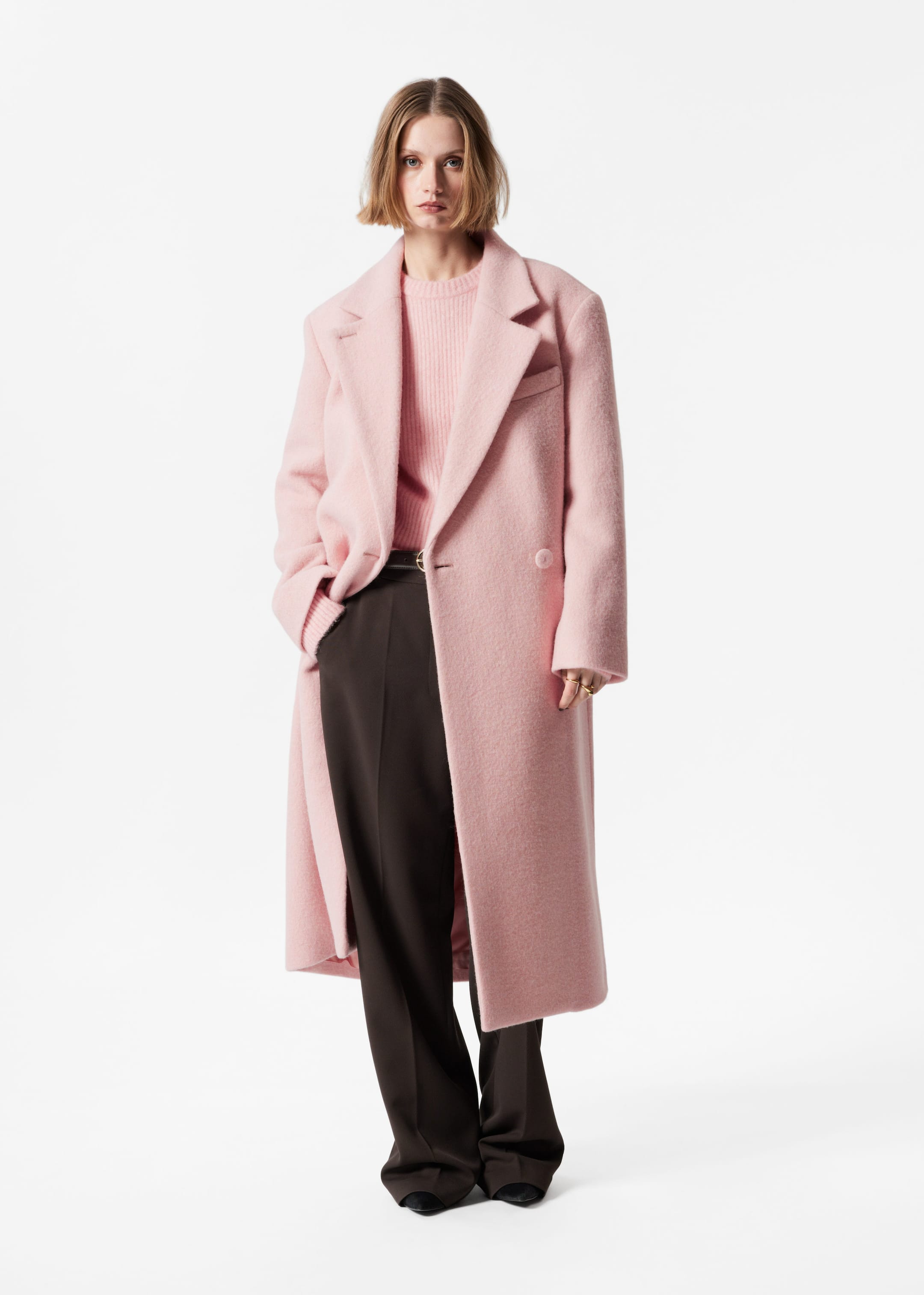 herlipto Odette Wool-Blend Coat - メルカリ