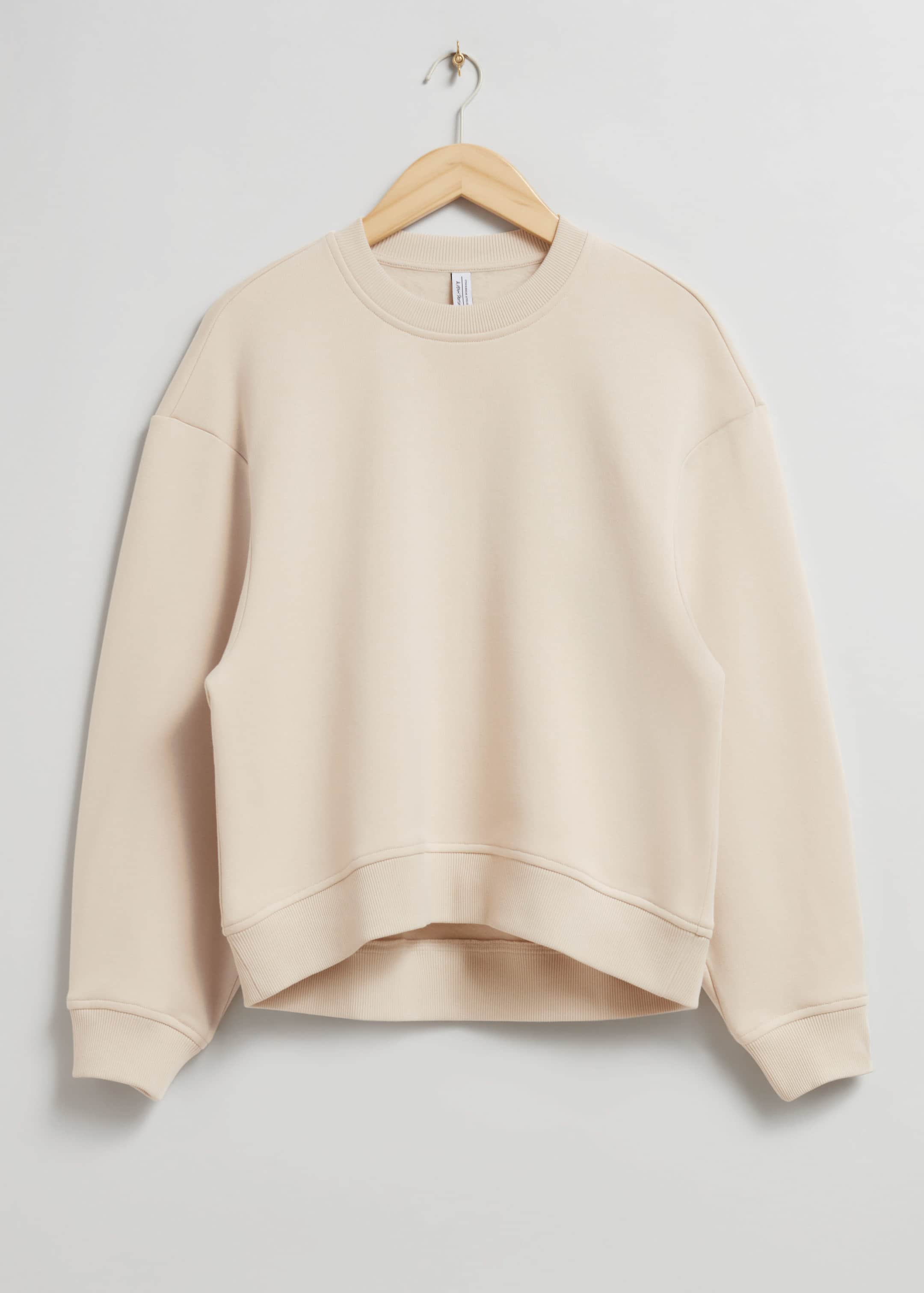 Oversized Sweatshirt - Grey Melange - Still Life