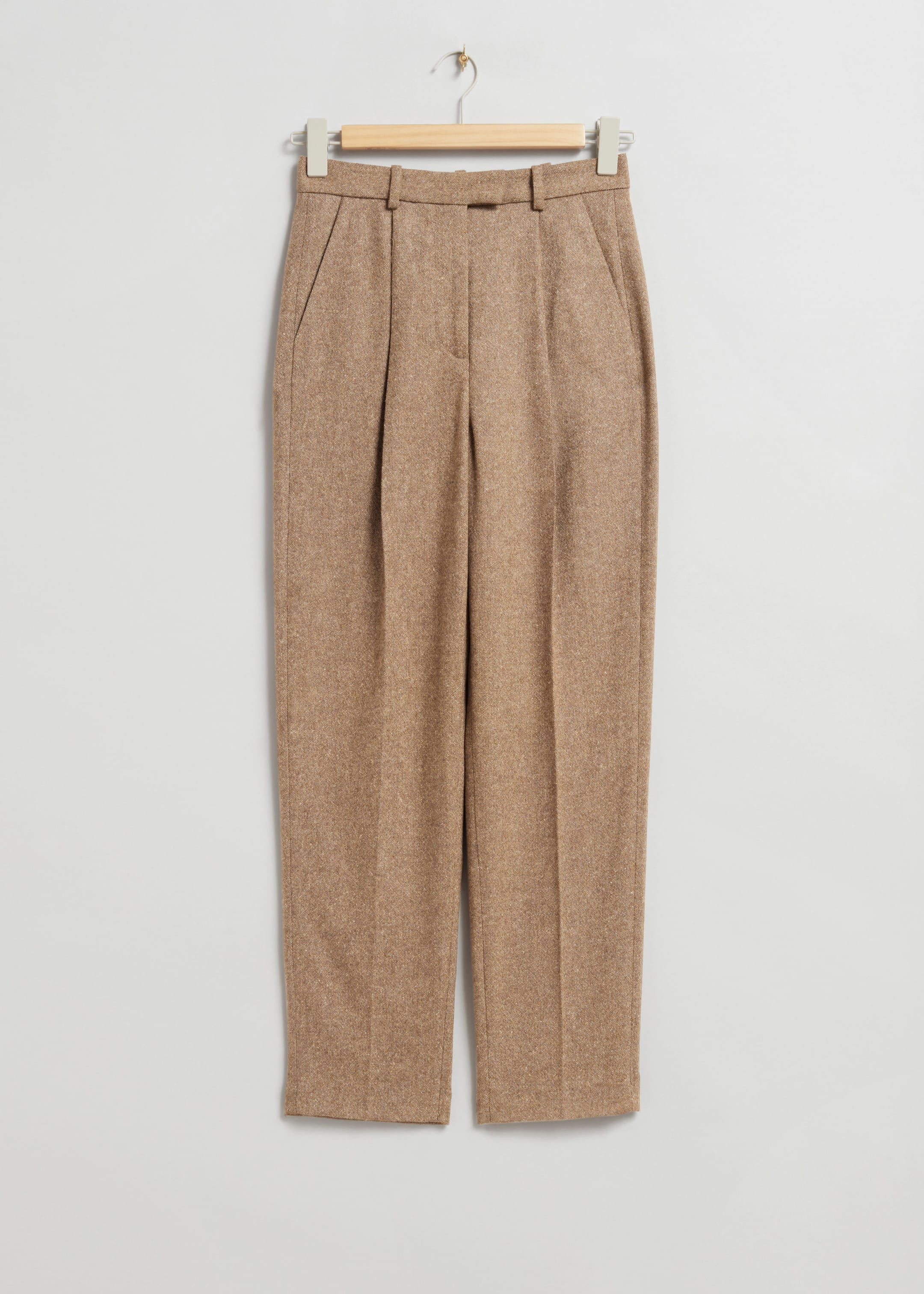 Image of Tweedhose mit schmal zulaufendem Bein