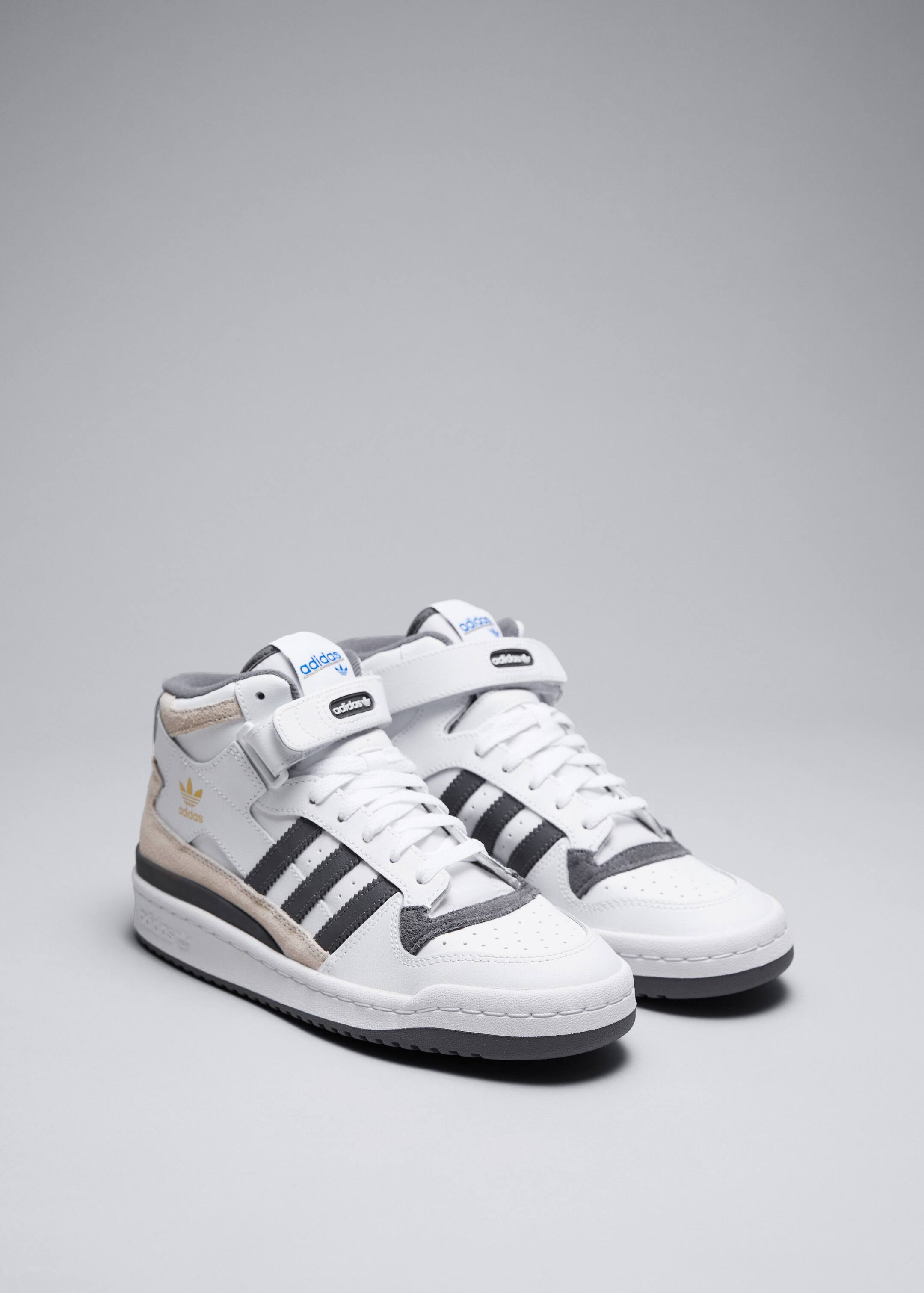 adidas Forum Mid - White - Still Life