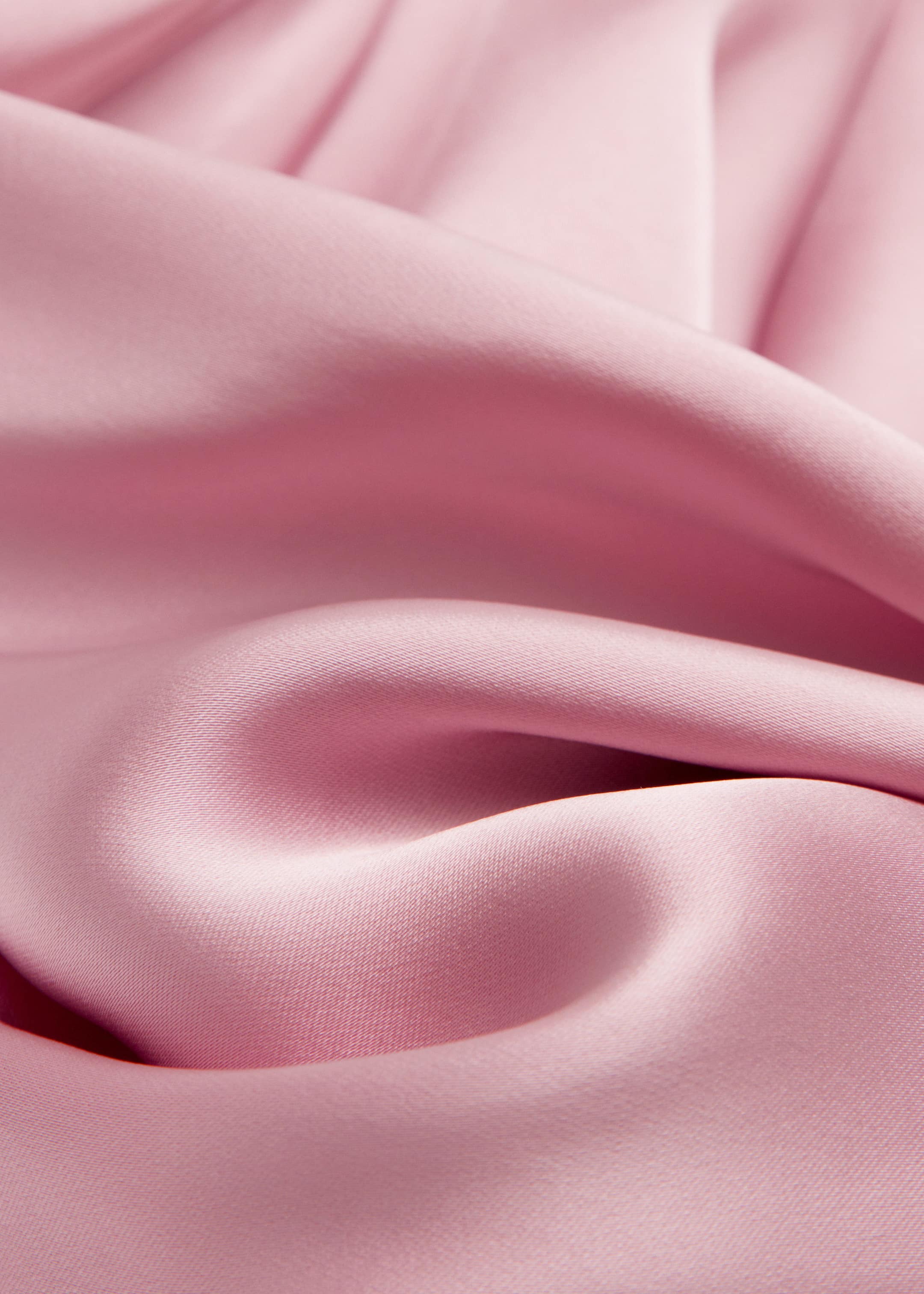 Cowl-Neck Satin Dress - {{variantName}} - Descriptive Detail