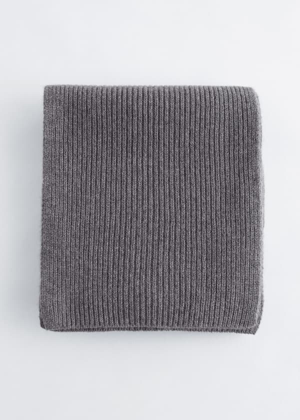 Hooded Wool Scarf