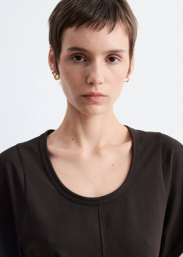 Scoop-Neck T-Shirt