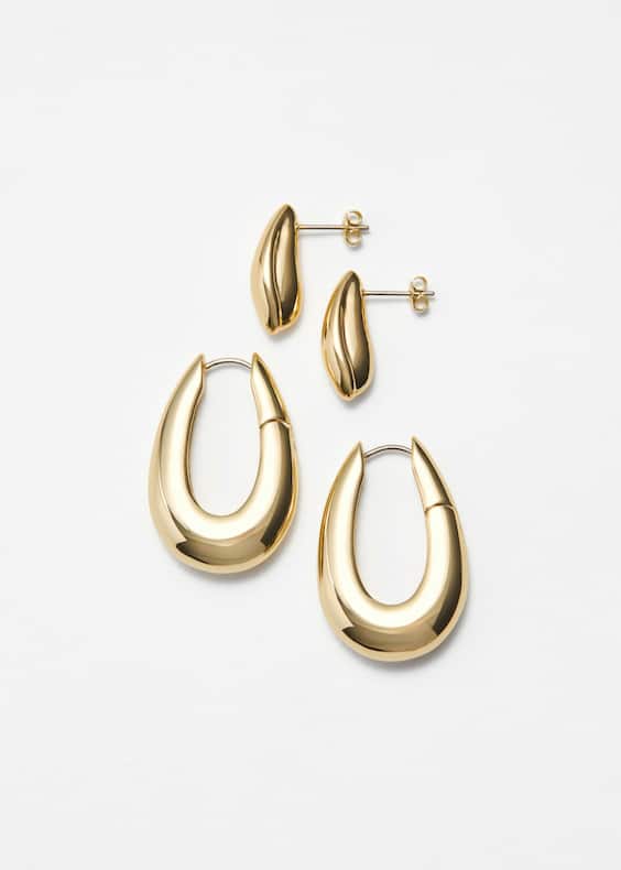 Drop Stud Earrings
