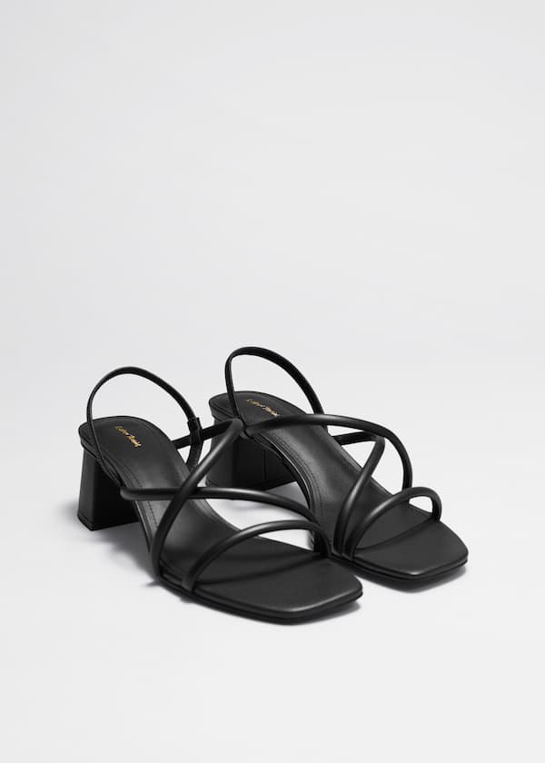 Strappy Block Heel Sandals