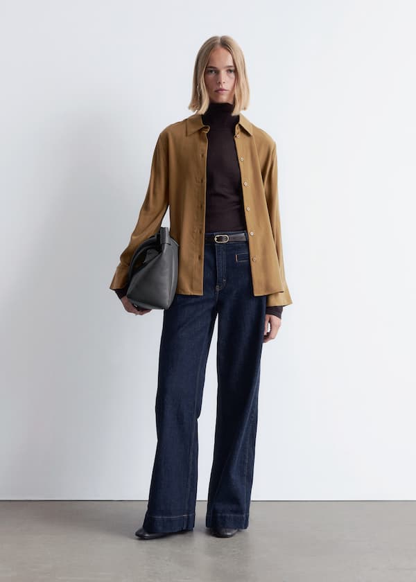 Regular Wide-Leg Jeans