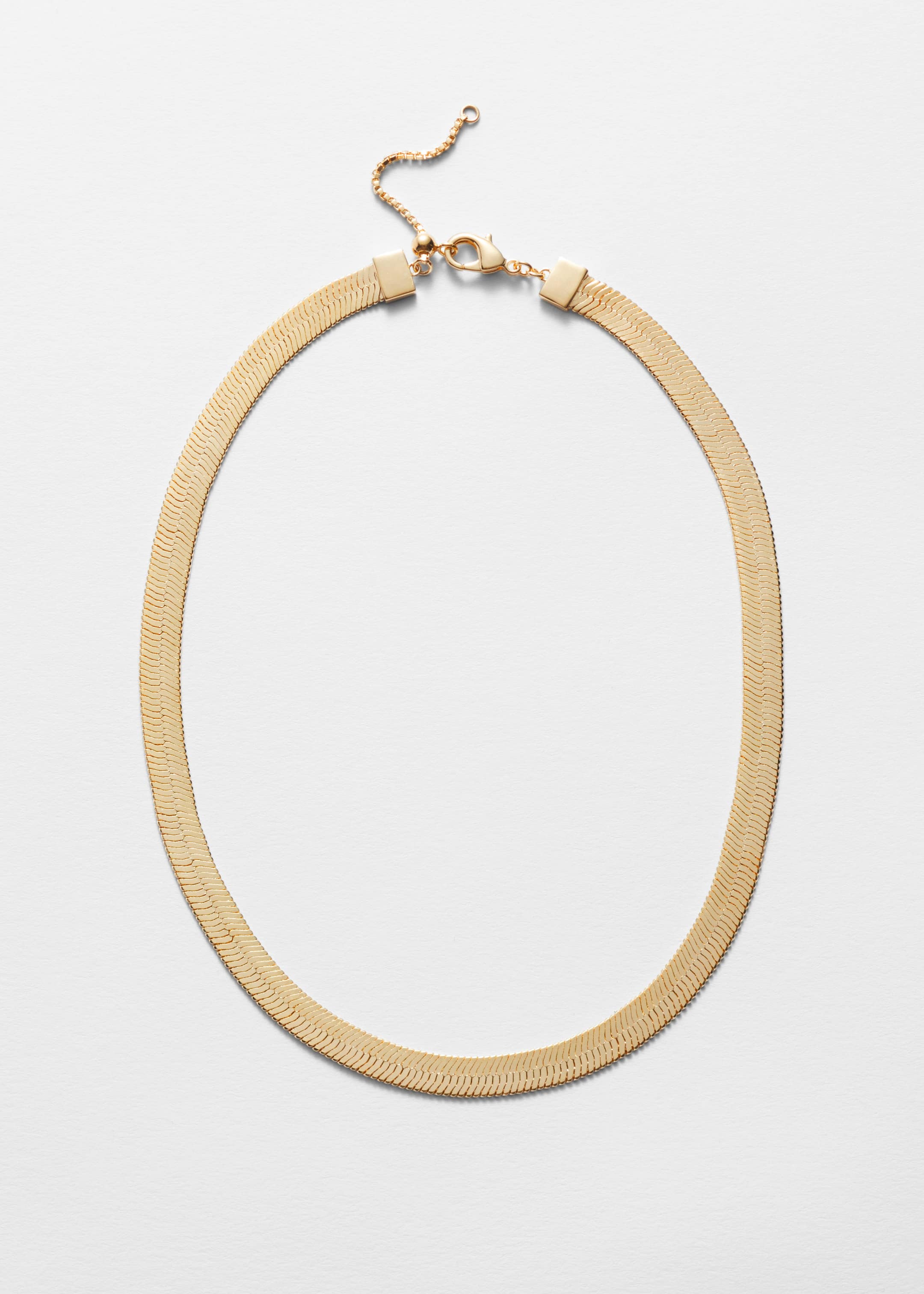 Image of Wide Snake-Chain Necklace