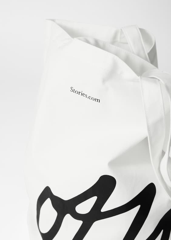 & Other Stories Canvas Tote