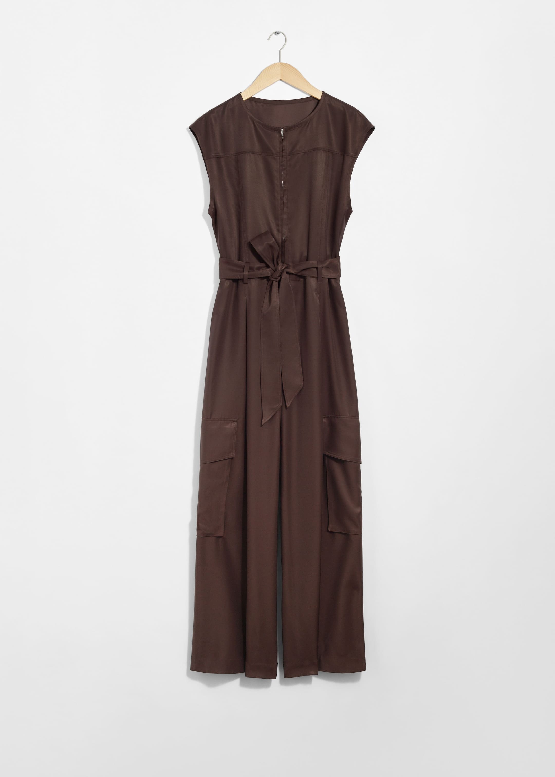 Utility Jumpsuit - Brown - Still Life