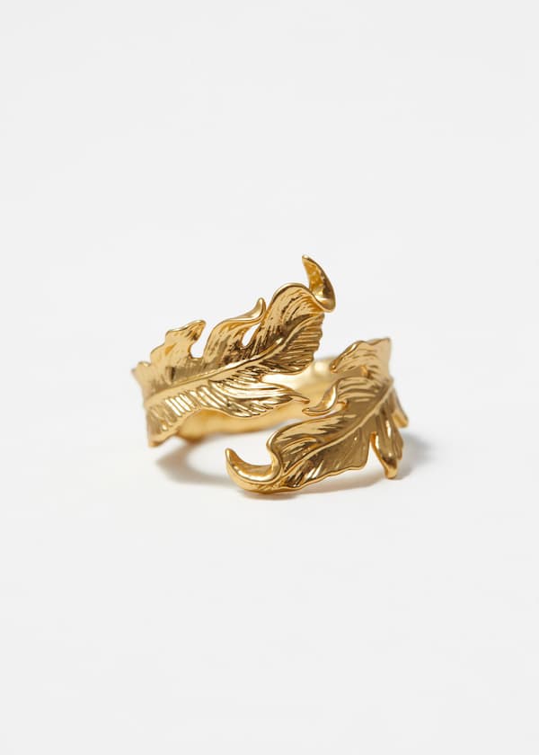 Leaf Wrap Ring