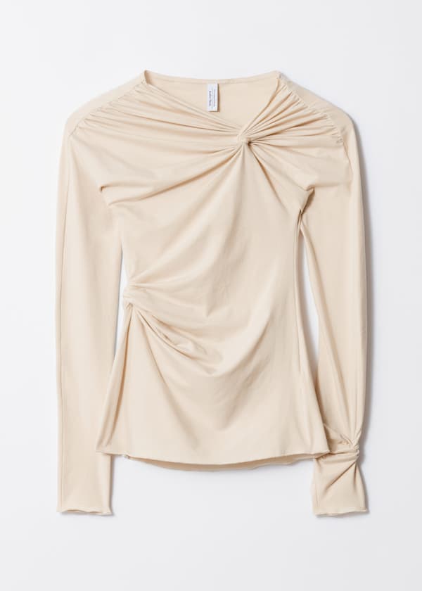 Twisted Gathered Top