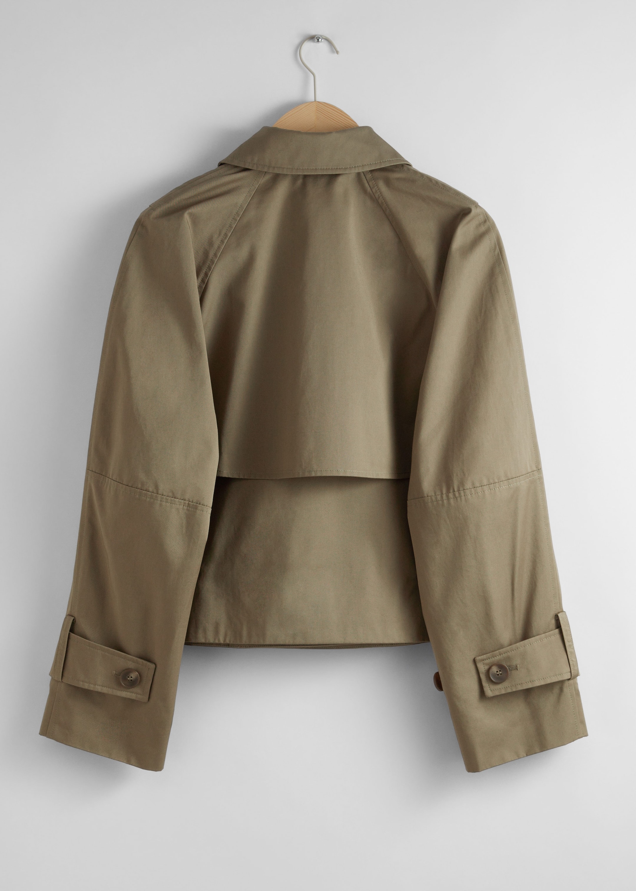 Veste courte d’inspiration trench-coat - Beige - Still Life