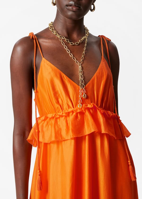 Strappy Midi Dress