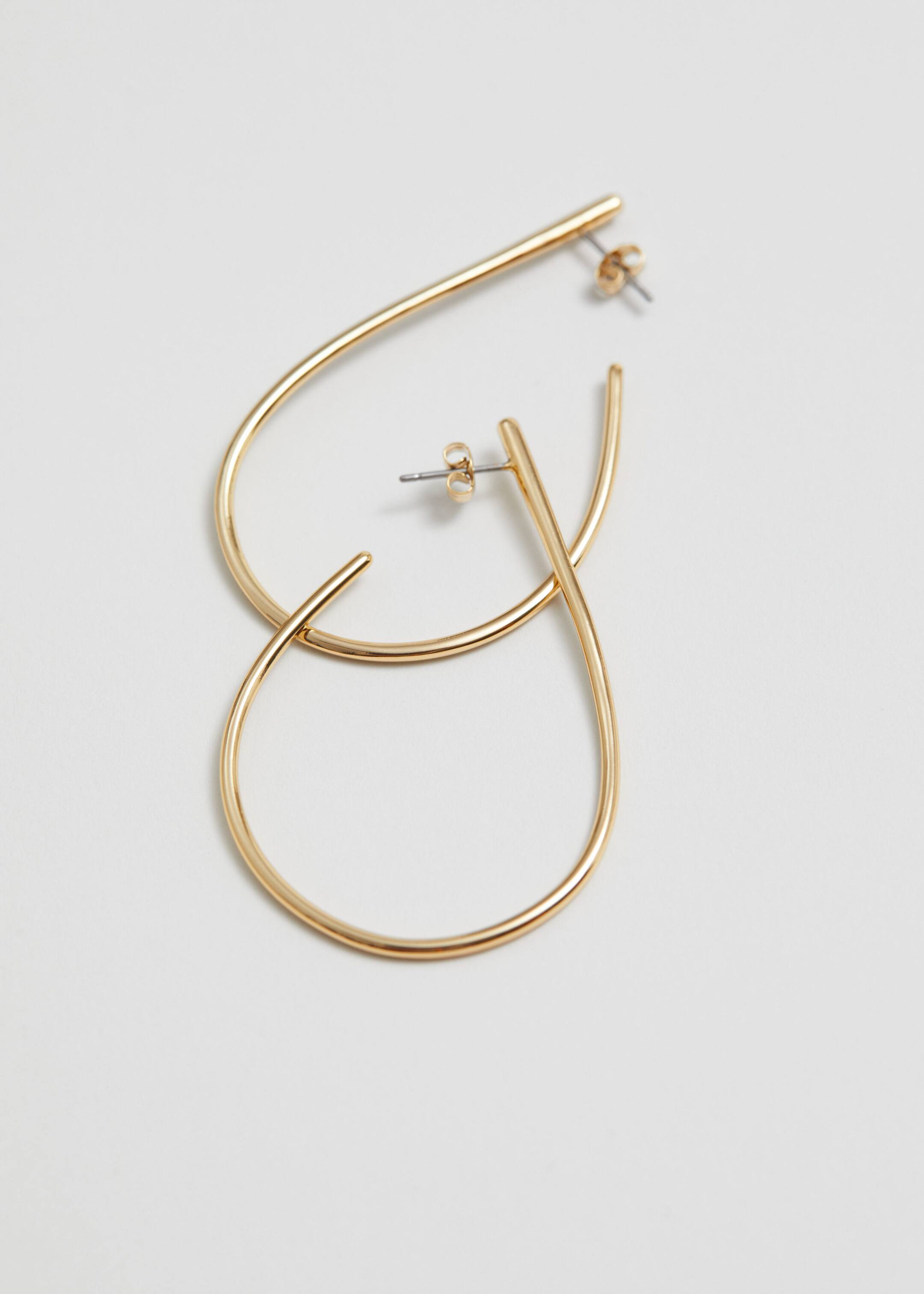 Open Slim Hoops - {{variantName}} - Descriptive Detail