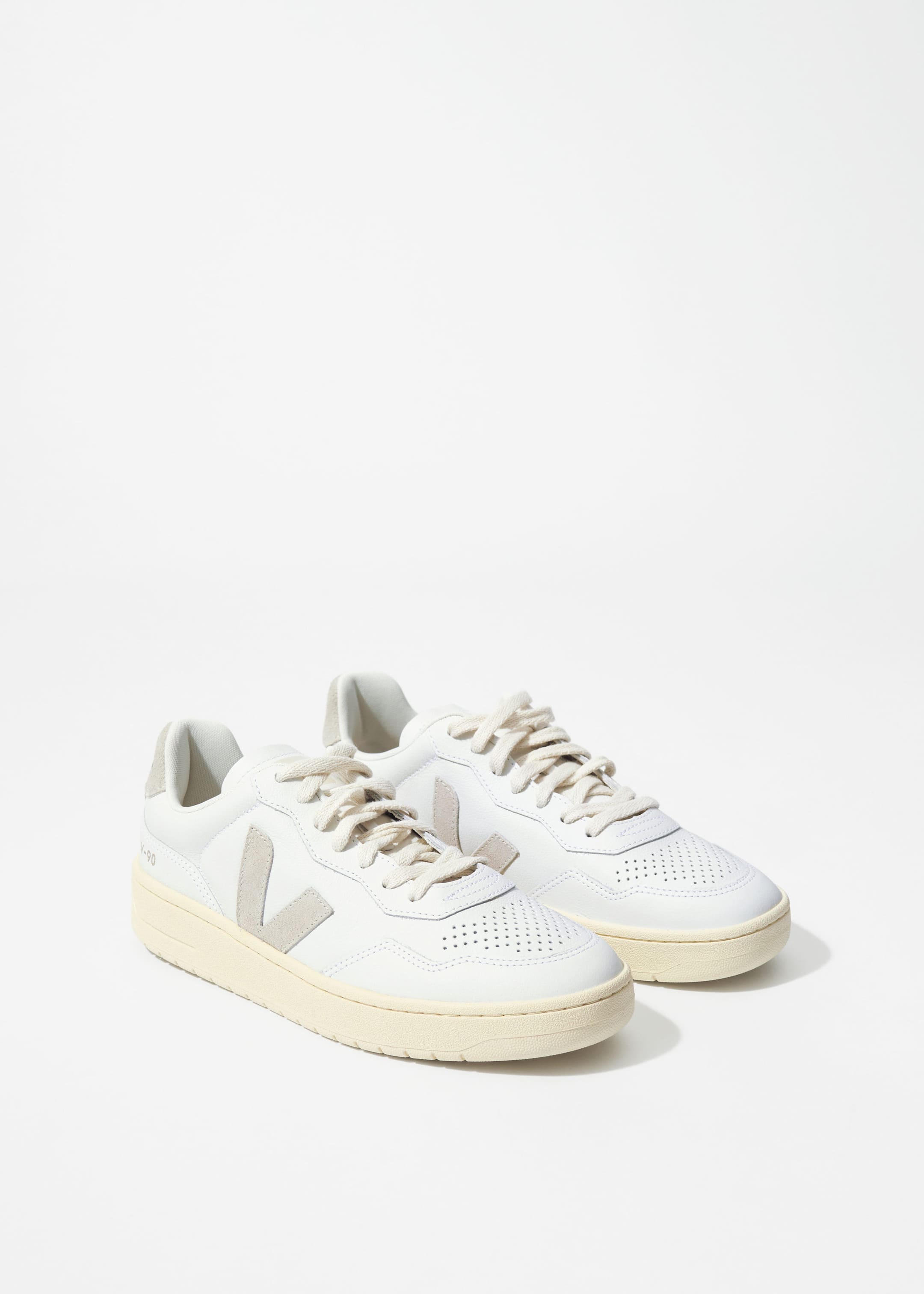 Veja V-90 Sneakers - White/Red - Still Life