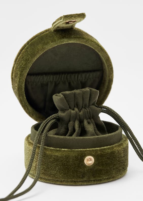 Velvet Jewellery Box