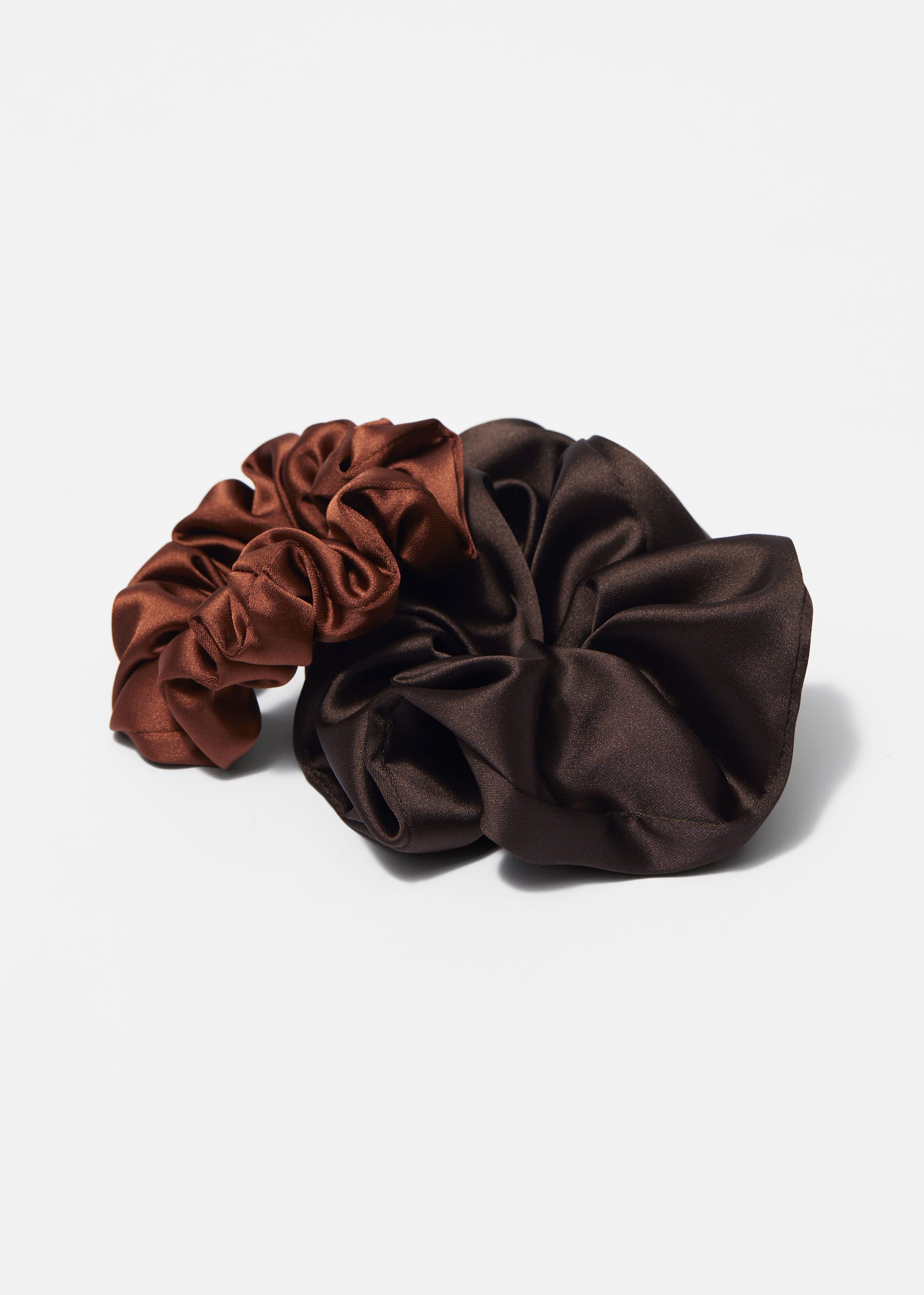 Image of Zweier-Set Satin-Scrunchies