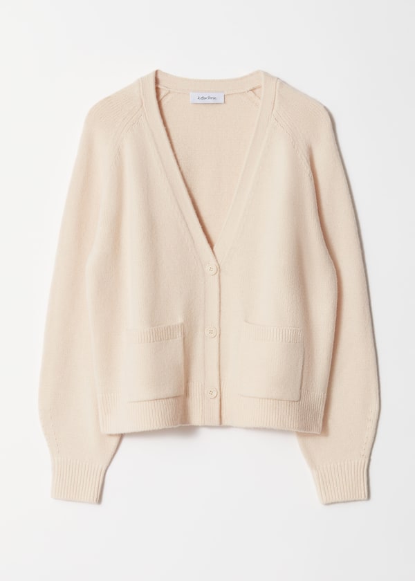 Patch-Pocket Cardigan