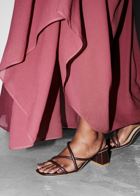 Strappy Block Heel Sandals