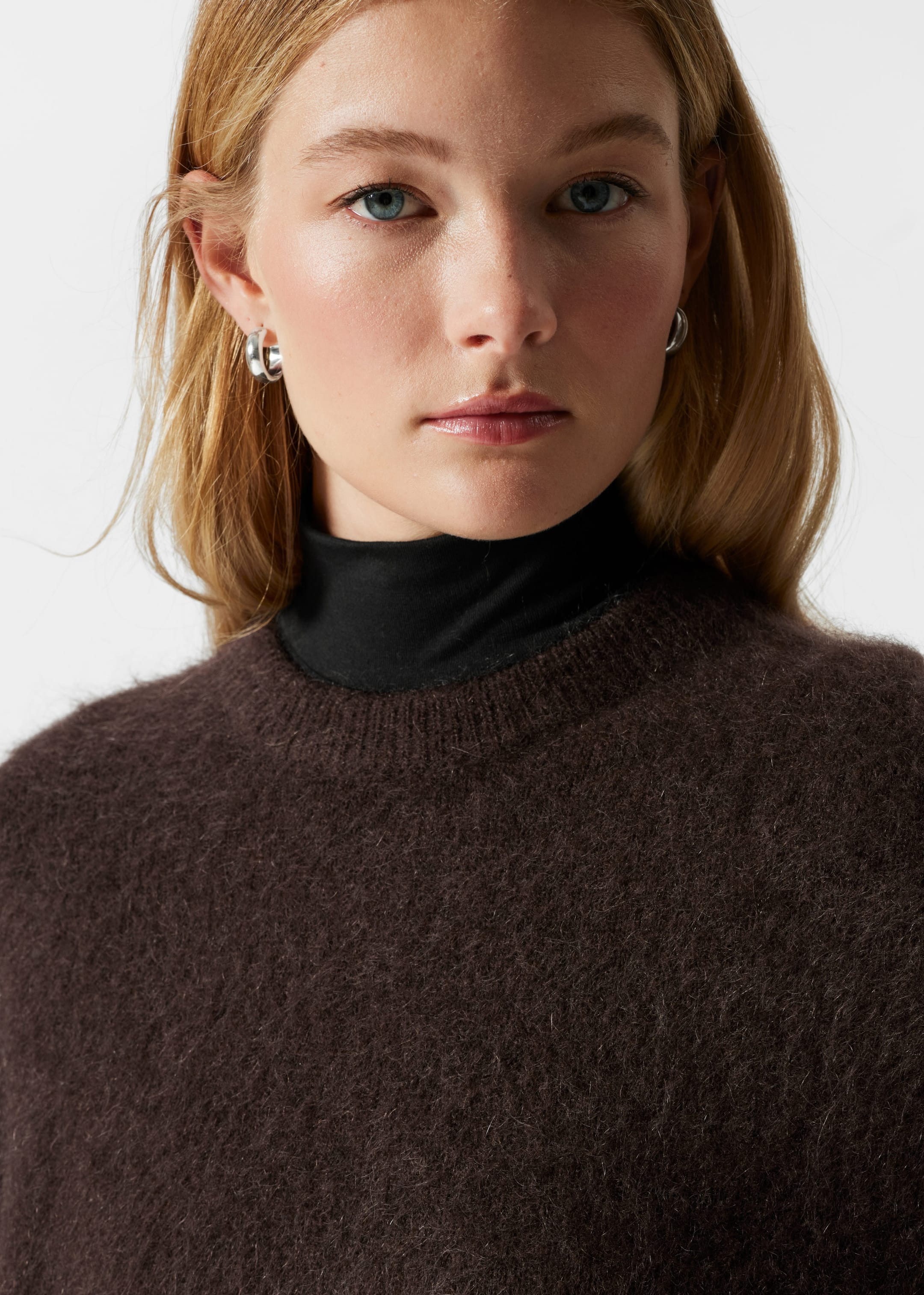 Mohair-Blend Jumper - Mole - Lookbook