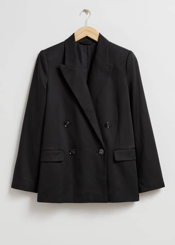 Double-Breasted Blazer